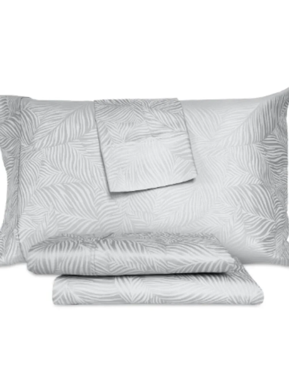 Art of the Weave Feather 1000 Thread Count Cotton Sateen Blend 4-Pc. Sheet Set,